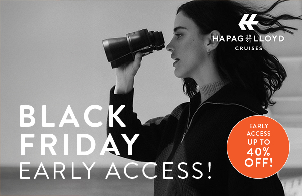 Hapag Lloyd’s Black Friday Sale – Early Access!
