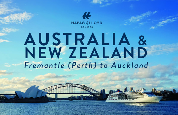 Australia and New Zealand with Hapag Lloyd