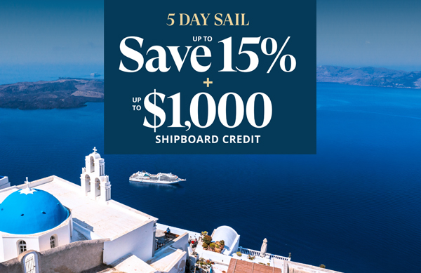 Seabourn’s 5 Day Sail
