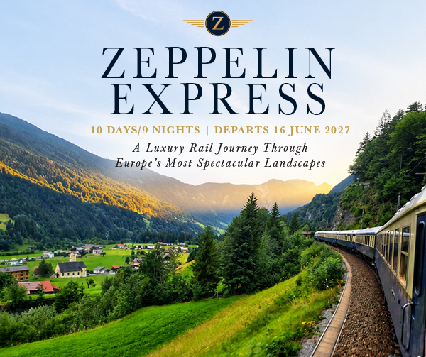 Zeppelin Express Luxury Rail Journey with Exclusive Zeppelin Flight Experience