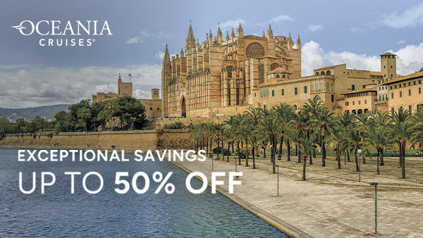Oceania Cruises Exceptional Savings