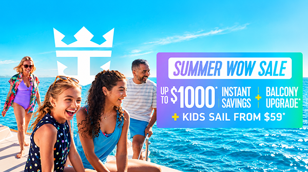 Royal Caribbean’s Summer WOW Sale