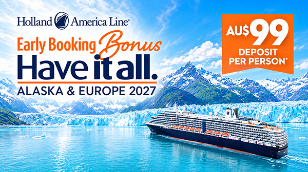Upgrade & Save with Holland America