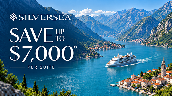 Save up to $7,000 per Suite with Silversea